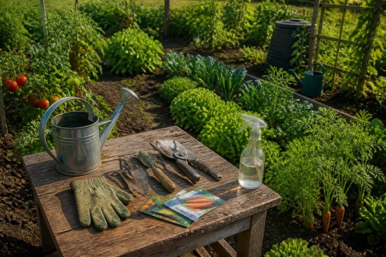 découvrez les outils et produits essentiels pour entretenir efficacement votre jardin potager et maximiser votre récolte toute l'année.