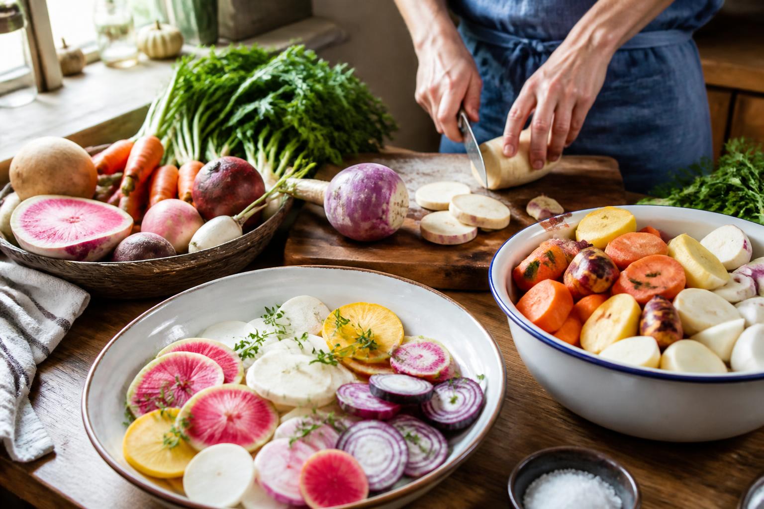 découvrez notre guide complet sur les légumes racines : informations essentielles, astuces de culture et conseils pratiques pour bien les choisir et les cuisiner.