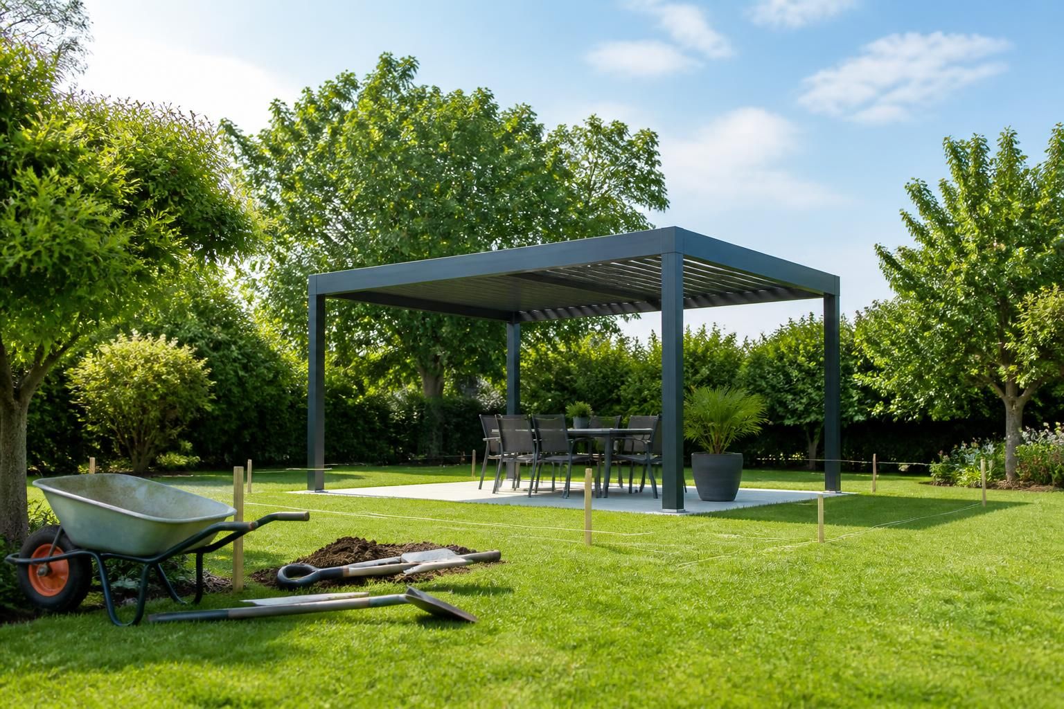 découvrez comment fixer solidement une pergola dans l'herbe grâce à notre guide pratique et nos conseils experts pour une installation réussie et durable.
