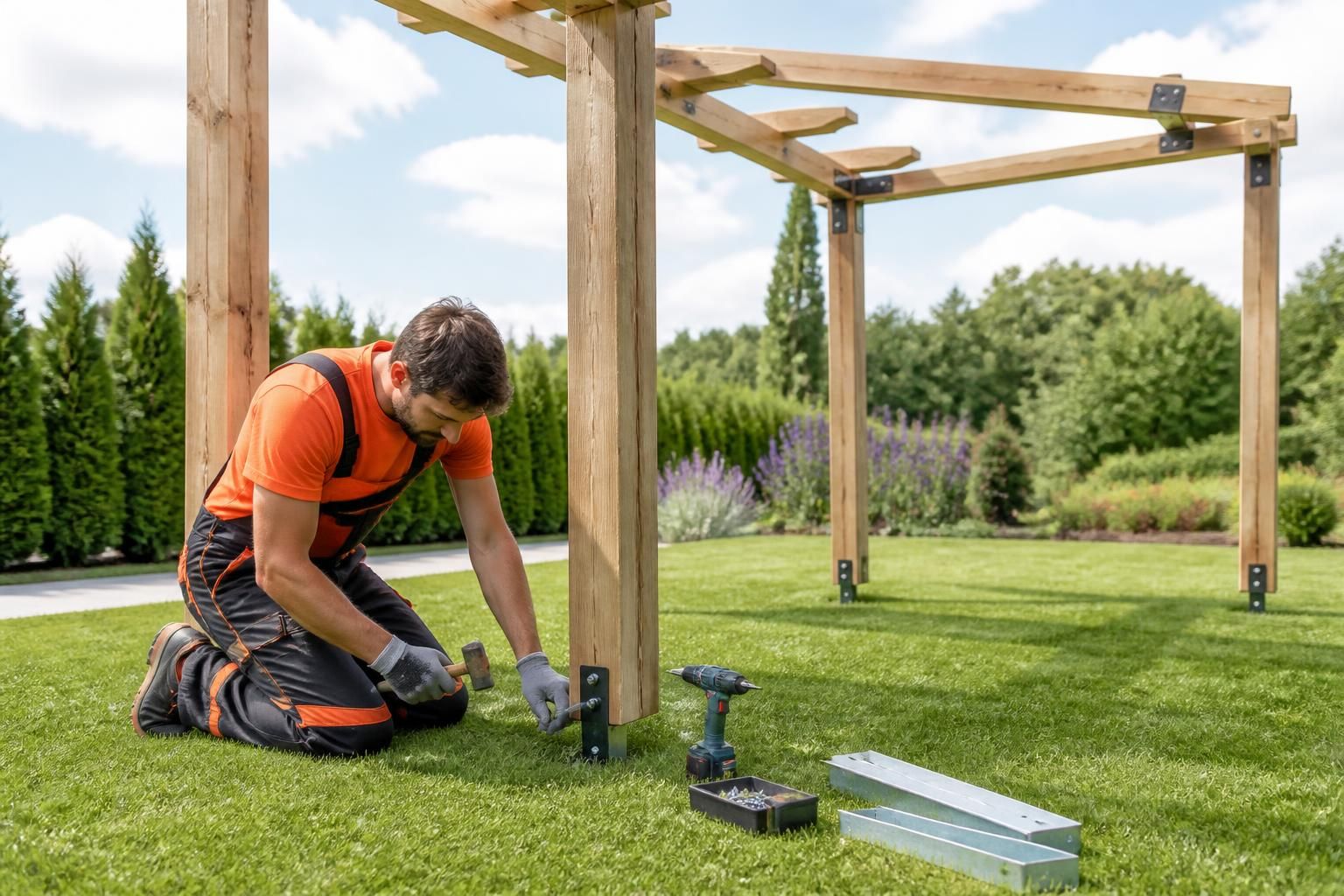 découvrez notre guide pratique pour fixer une pergola dans l’herbe, avec des conseils simples et efficaces pour une installation stable et durable.