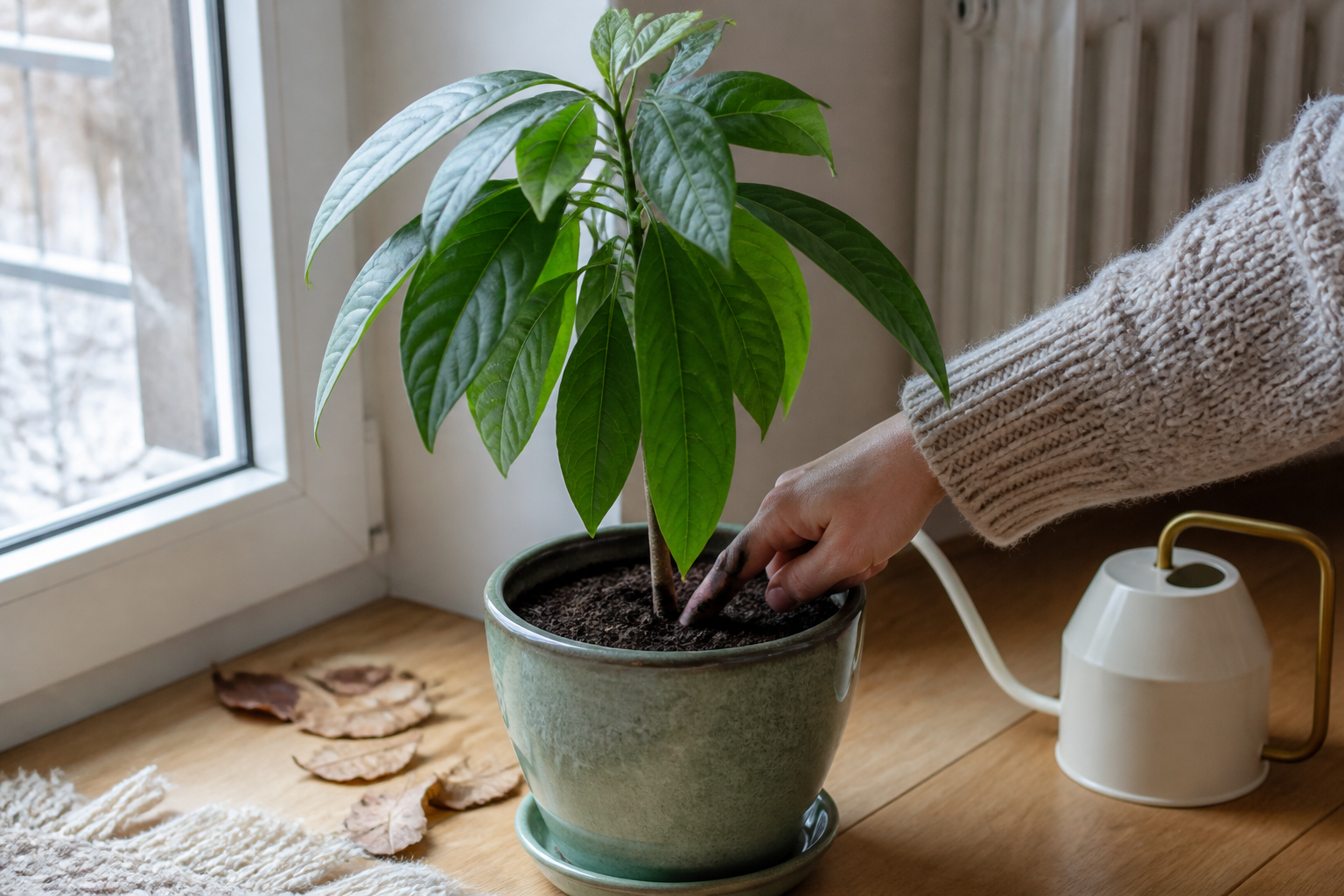 Avocatier en pot : 3 gestes essentiels pour qu'il survive à l'hiver