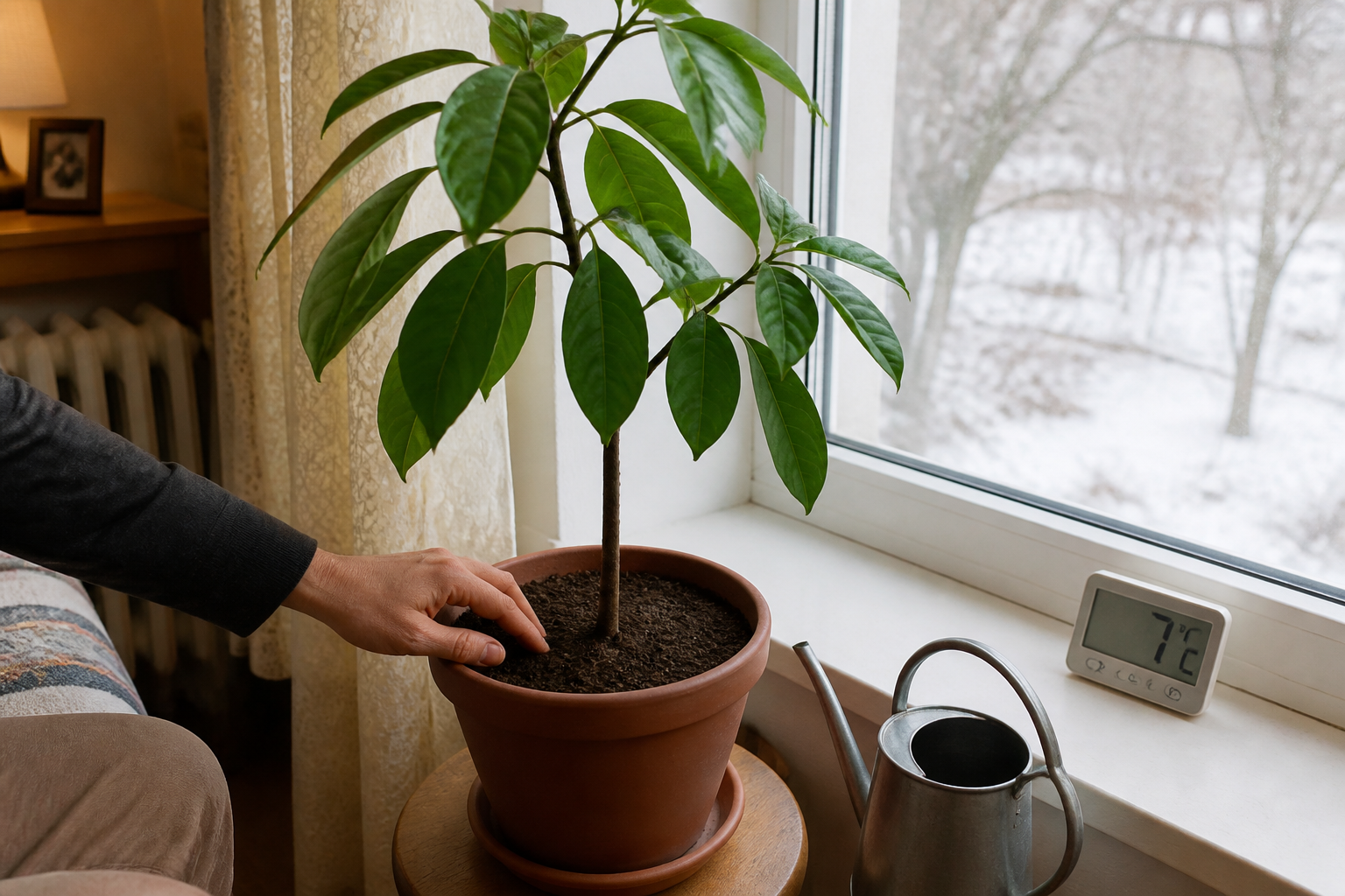 Avocatier en pot : 3 gestes essentiels pour qu'il survive à l'hiver