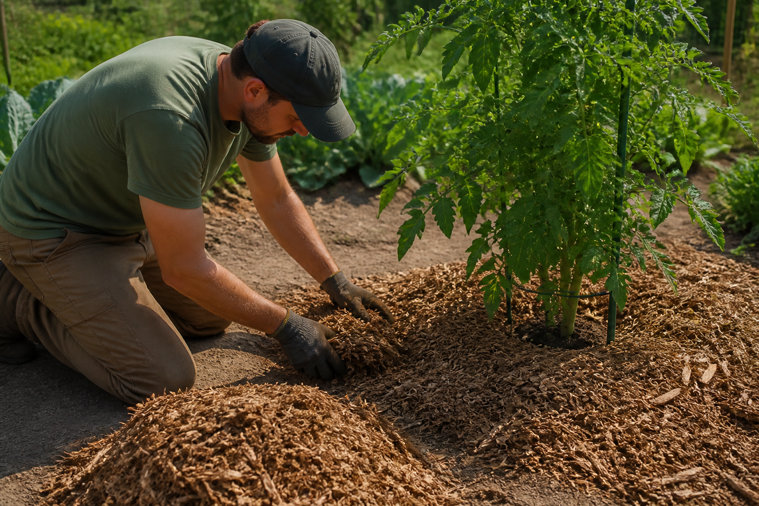 Copeaux de bois au jardin : 5 utilisations méconnues qui vont vous surprendre
