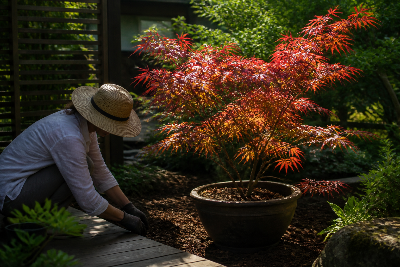 Érable du Japon : les secrets d'un arbre qui enflamme le jardin