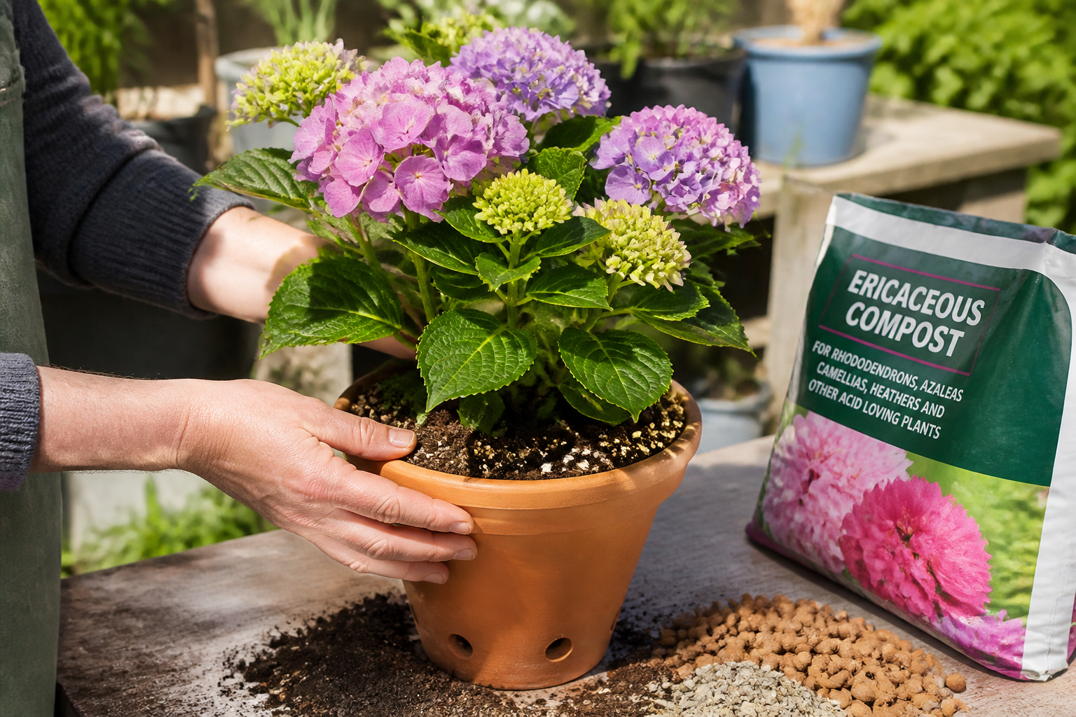 Hortensia en pot : les astuces pour le garder magnifique toute l'année