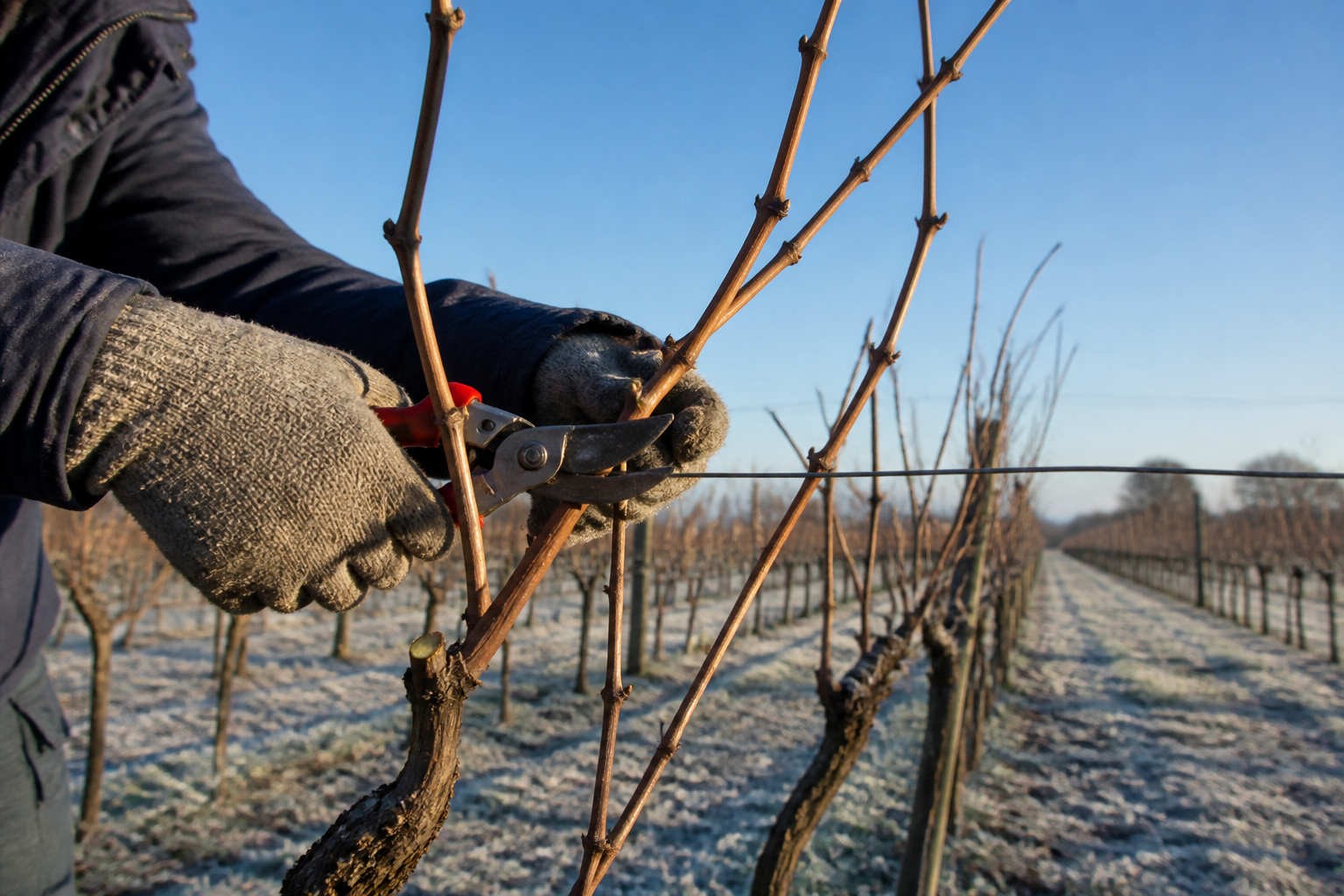 Quand tailler la vigne : le bon moment pour une production optimale