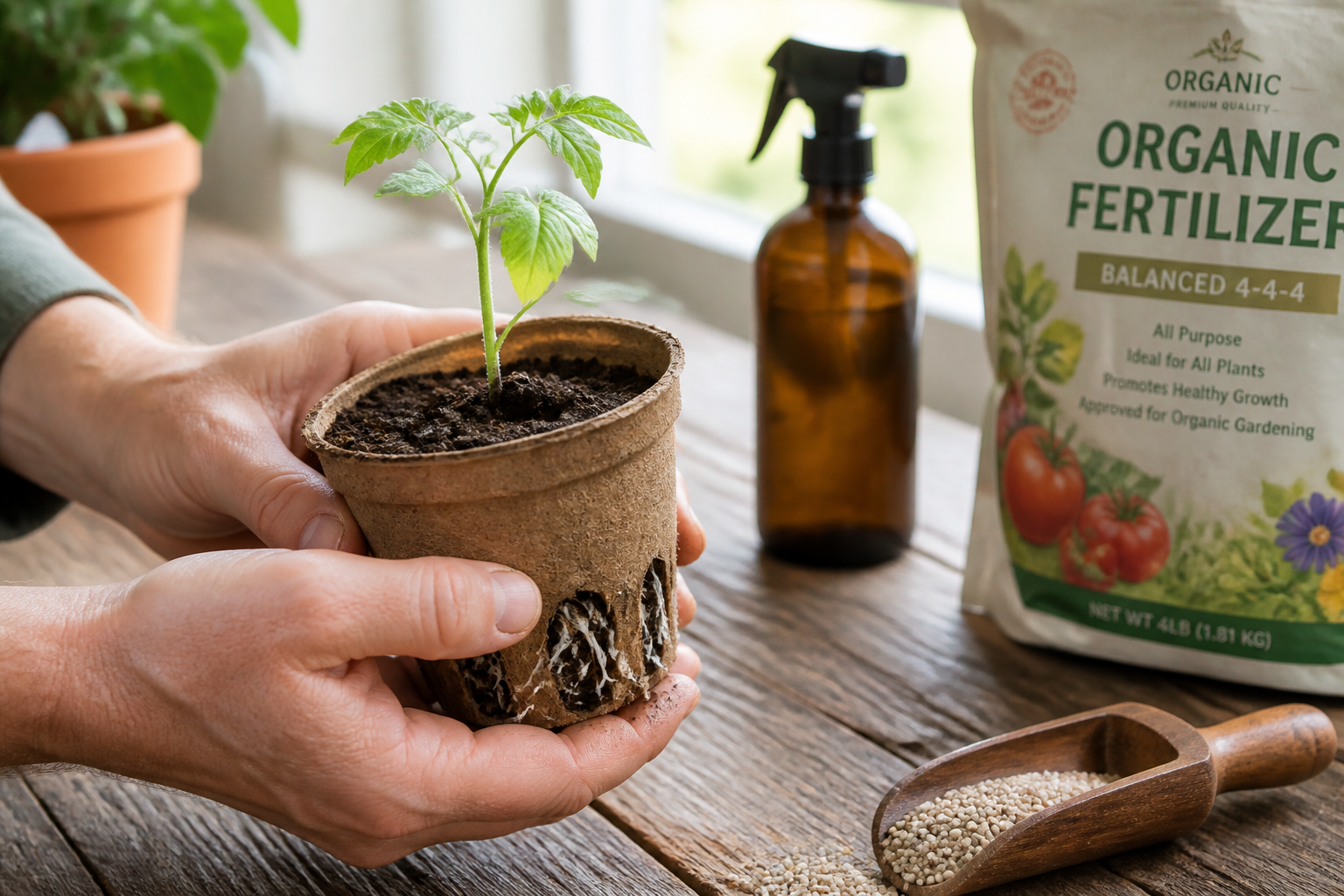 Engrais pour semis tomate : quand en mettre sans brûler les jeunes plants