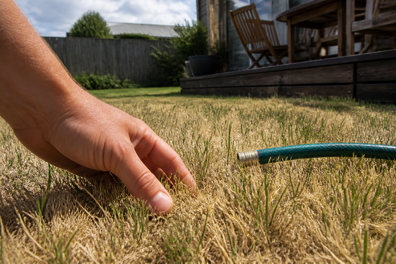 Gazon jauni : causes fréquentes et solutions pour le faire reverdir