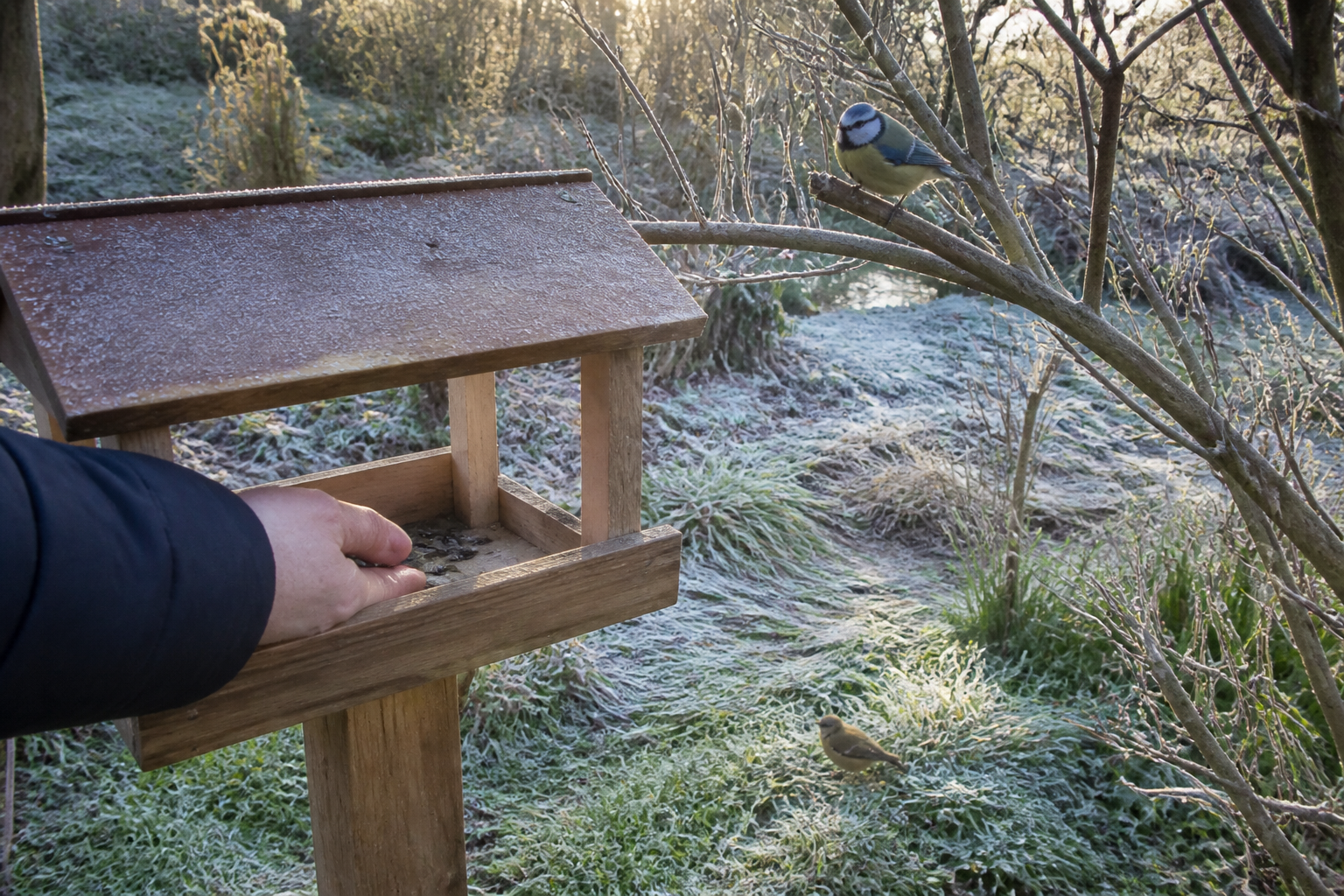 Oiseaux jardin hiver : comment les aider sans les rendre dépendants