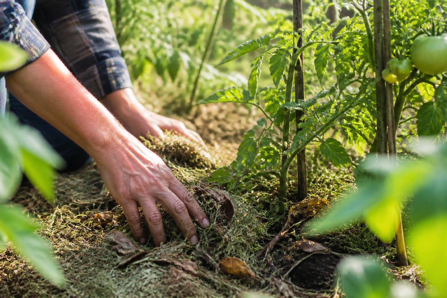 Paillage potager pas cher : 8 solutions faciles à récupérer