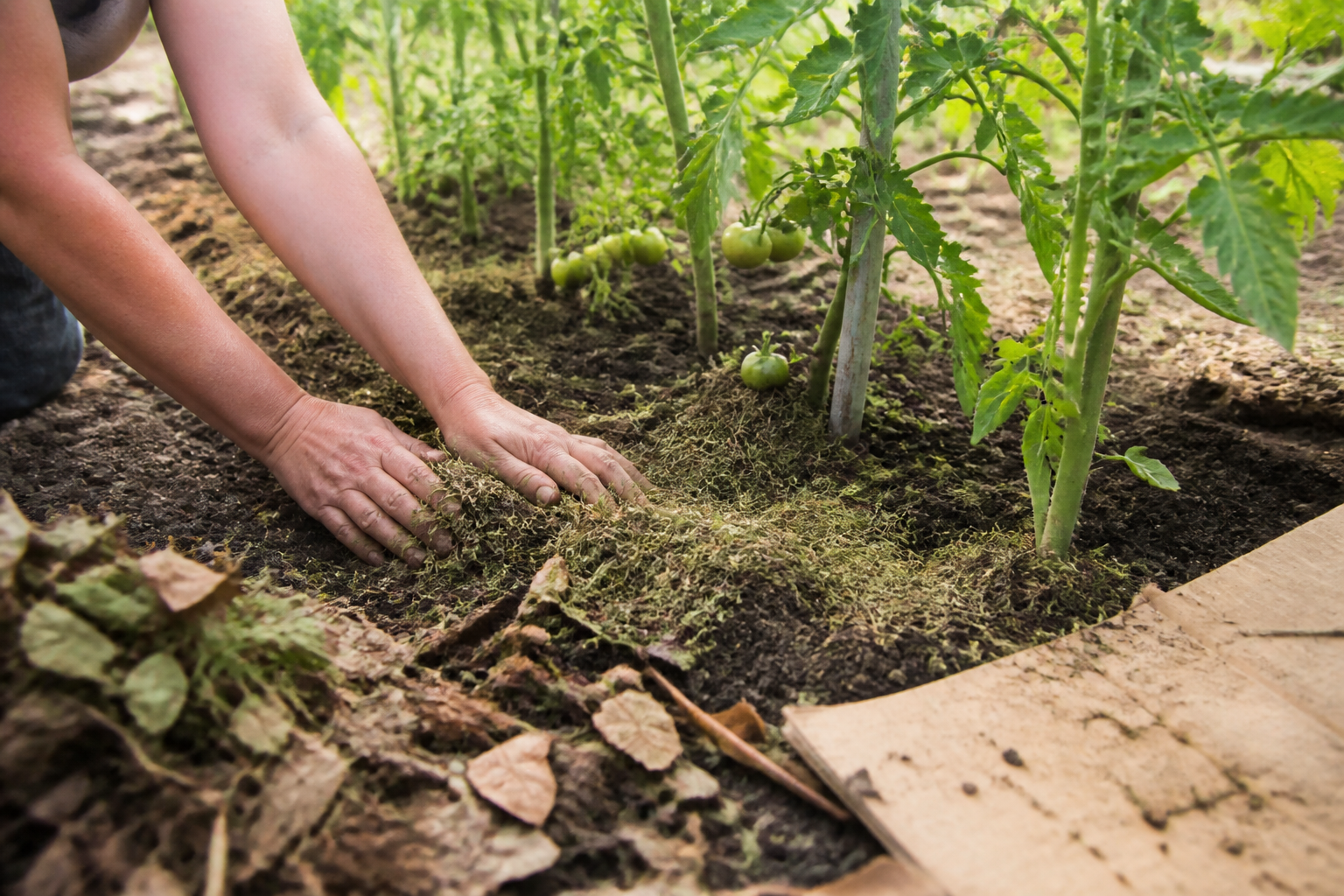 Paillage potager pas cher : 8 solutions faciles à récupérer