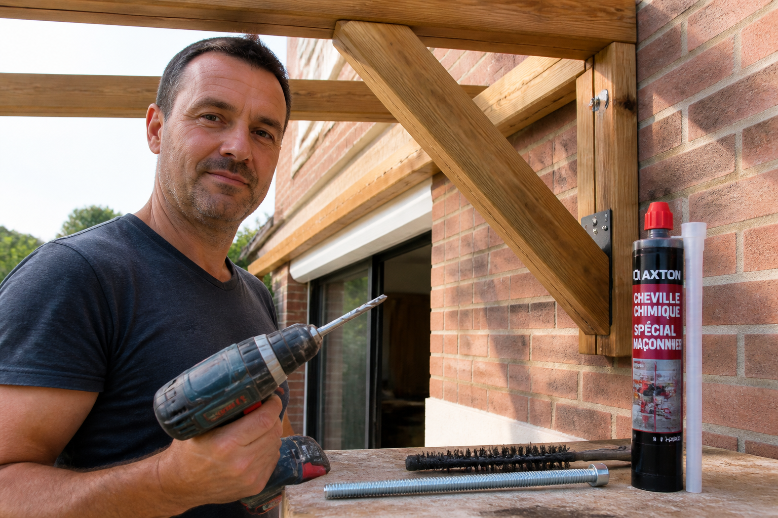 Pergola adossée en bois : comment bien la fixer contre la maison