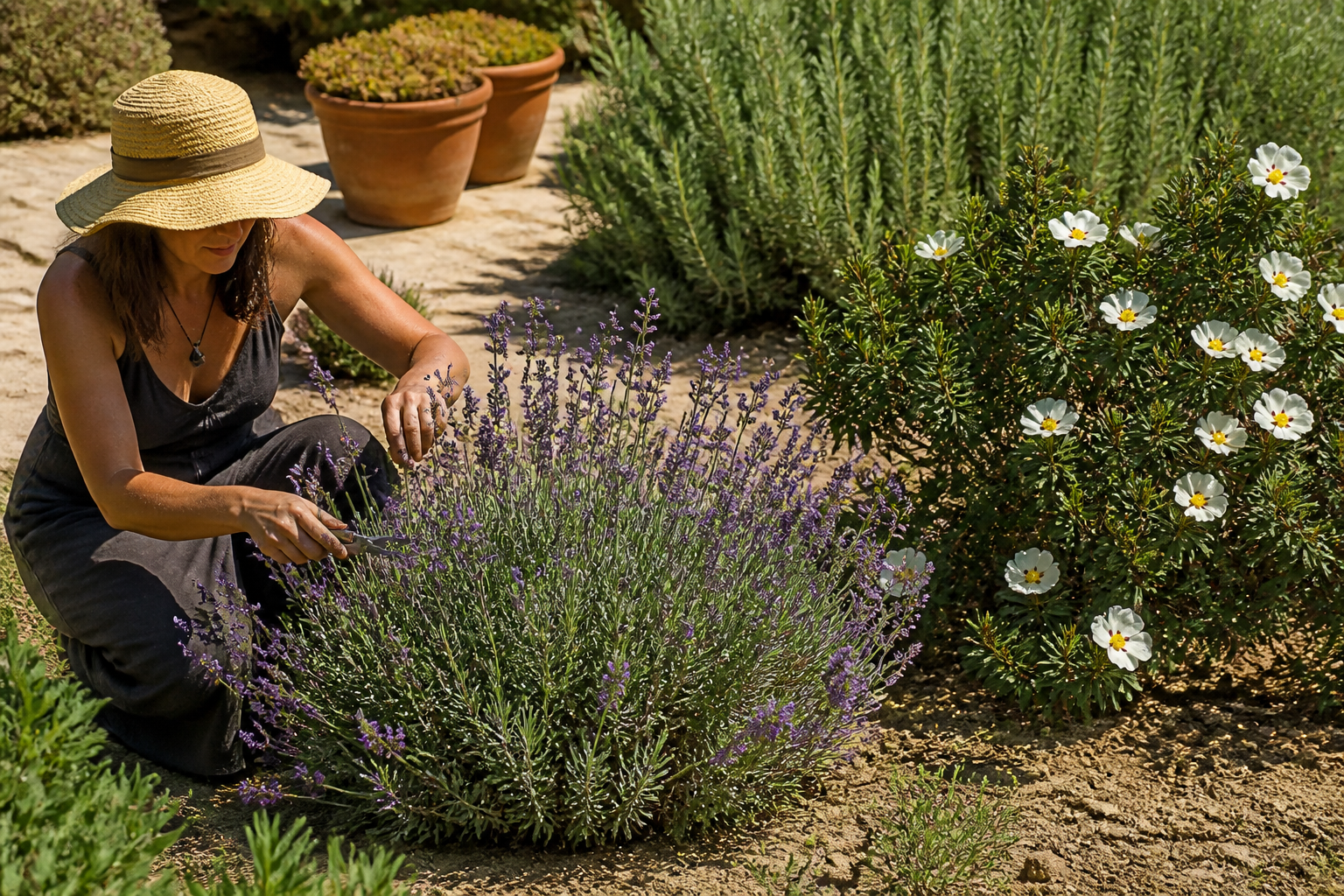 Plante plein soleil : les fleurs qui supportent chaleur et sécheresse
