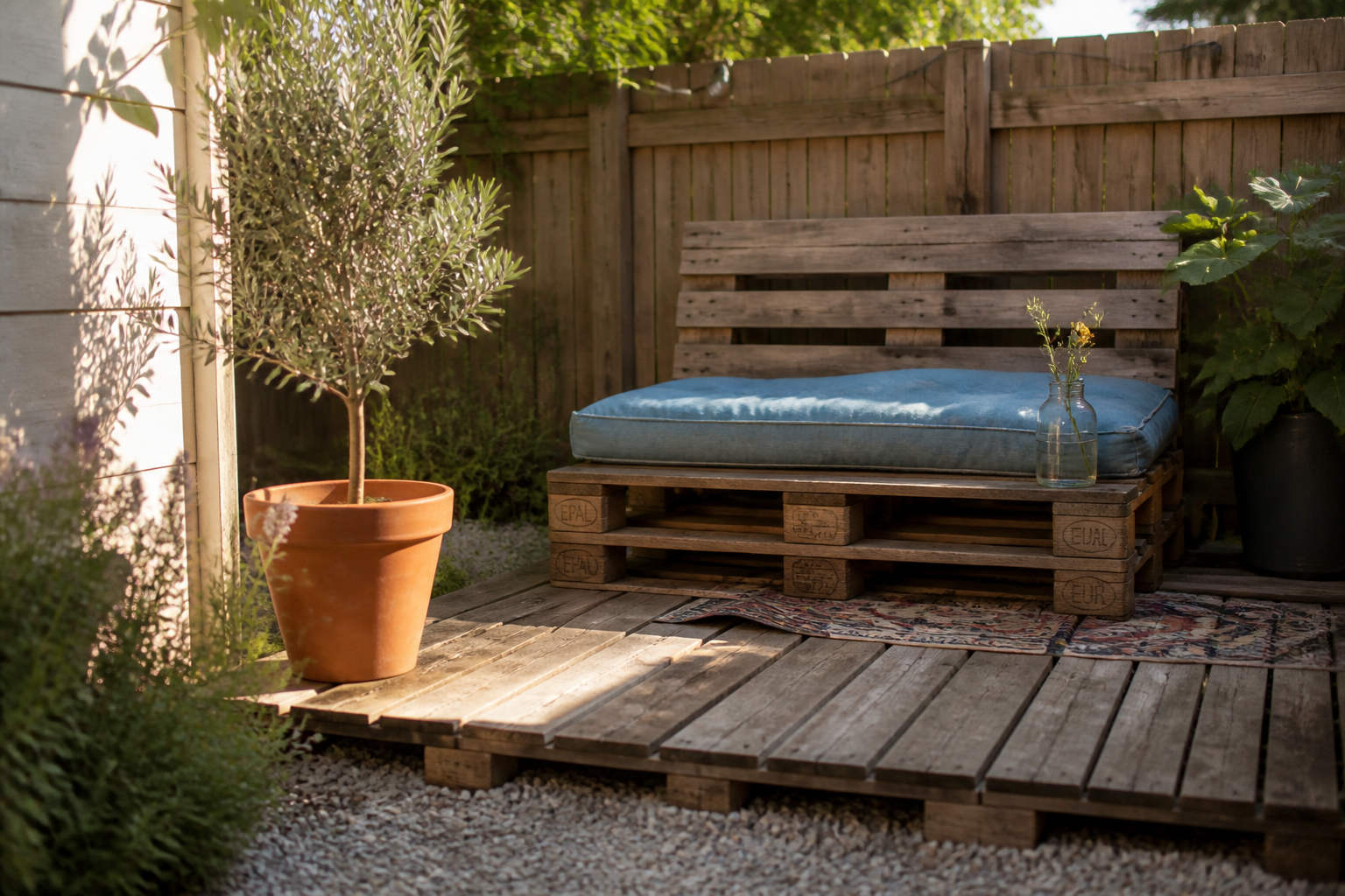 Terrasse jardin pas cher : idées simples pour créer un coin agréable